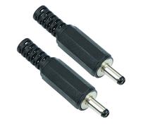 2 x 1.1mm x 3.5mm Connettore DC Maschio Switch Electronics per Laptop