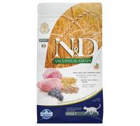 2 x 1,5 kg Farmina N&D - Low Grain Adult Cat Agnello e Mirtillo