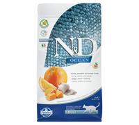 2 x 1,5 kg Farmina N&D - Ocean Grain Free Adult Cat Aringa, Zucca e Arancia