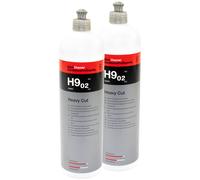 2 x 1 L Koch Chemie Detergente Heavy Cut H9.02 Grezzo Auto senza Oli di Silicone