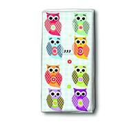 2 x 10 fazzoletti Funny mobileonede - divertenti gufi/gufo/immagine fazzoletti