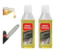 2 X 100 Ml Olio per Catena Motosega, Rostfrei Sägekettenhaftöl Sintetico Multiuso Olio Motosega Catena Antiruggine, Per Motoseghe a Batteria, Guide, Garage, Tagliasiepi