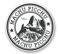 2 x 10cm/100mm Machu Picchu Perù adesivo vinile adesivo da viaggio per portatile auto bagagli iPad segno divertimento #5960