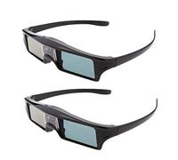 2 x 144Hz Ricaricabili 3D DLP LINK Occhiali Attivi Proiettore TV