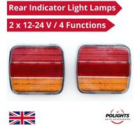 2 x 16 LED Coppia Fanali Posteriori Fanali Stop/Reverse per VOLVO IVECO 12-24...