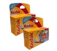 2 x 1A Photo PORST Fotocamera usa e getta Kodak Fun Saver/Wedding Camera per feste (27 + 12 scatti ciascuna, ISo 800)