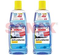 2 X 1L Sonax Anti-gelo & Trasparente Concentrato 332300 senza Ghiaccio Vista