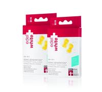 2 x 2 Edel + White Dual Clean Ultra Morbido Airbag Testine Nuovo, Versand Tutto