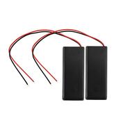 2 x 2 x AAA V della cassa del supporto della batteria / OFF m Coperchio 3 Box fili