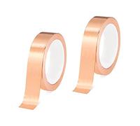 2 x 20 mm x 25 m conduttivo rame lumaca nastro adesivo barriera lumaca