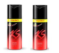 2 x 220 ml Kamasutra spark deodorante spray per uomo profumo speziato e...
