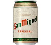 2 X 24 X 0,33L Lattine San Miguel Especial Birra Lager Spagnola 5,4 % Vol