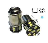2 x 24V Lampada Led BAY15D 1157 P21/5W Bianco Freddo 16 Smd 2835 No Polarita 360