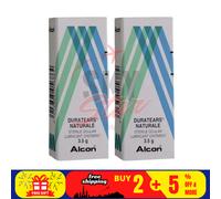 2 x 3,5 g ALCON DURATEARS unguento unguento lubrificante - spedizione gratuita
