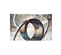 2 x 3 ft bandiera decorativa arazzo 4 occhielli poliestere appeso banner | Geometria Matematica G alcolo Stampato Bandiere Esterne Per Esterno Porta Della Parete Casa Sfondo