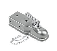 2 X 3 Pollici 5000 Lbs Rimorchio Accoppiatore Gancio A Sfera Giunto Dritto Linguetta RV Parti Camper Caravan Accessori,Precise Fit