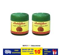2 x 30 g Lingzhi Analgesic Balm Myanmar Cream unguento alle erbe antidolorifi...