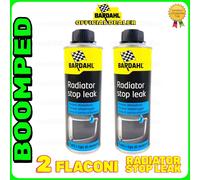2 X 300ML BARDAHL prodotto chiudi falle buchi radiatore SYSTEM STOP LEAK 02BD11