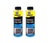 2 X 300ML BARDAHL prodotto chiudi falle buchi radiatore SYSTEM STOP LEAK 02BD11