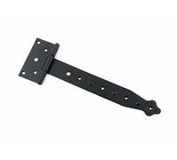 2 x 300mm Nero Classico Decorativo T Cerniere Resistente Porta Retro Lembi