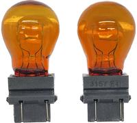 2 x 3157 Ricambio Ambra Giallo Lampadine Indicatori PY27/7W 183 Freccia 12v