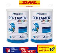 2 x 400 g Nestlé PEPTAMEN JUNIOR dieta peptidica completa sapore vaniglia