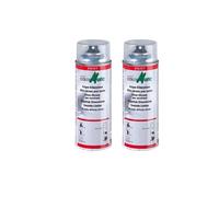 2 X 400Ml Colormatic 696879 Spray Per Cerchi Argento-Cromo Resistente All'Usura