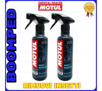 MOTUL INSECT REMOVER PULITORE PER ESTERNI 2 X 400ML CON NEBULIZZATORE 02MO12