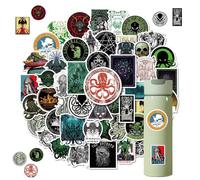 2 X 50 Pezzi Cthulhu Adesivi Anime, Impermeabili In Vinile set per Laptop, Bottiglia D'acqua, Skateboard, Auto, Bicicletta, Cellulare, Chitarra, Computer, Bagaglio per Adolescenti e Adulti