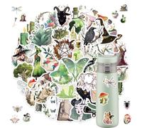 2 x 50 Pezzi Streghe Stickers, Adesivo Strega Anime, Adesivi Strega di Foresta, Fantastici Adesivi per Strega, Adesivi in Vinile per Laptop, Cellulari, Scrapbook Valigia, Casco, Skateboard