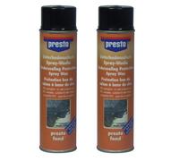 2 X 500ml Presto Protezione Pavimento Spray-Wachs 690181 Cura Auto