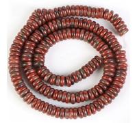 2 x 6 mm pietre naturali occhio di tigre agata giada turchese a forma di ruota perline per la creazione di braccialetti e collane pietra a pois rossi 6 x 2 mm 155-160 pezzi
