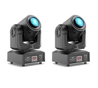 2 x 60 W, luce da palcoscenico 8 GB, 8 colori, DJ luci a testa rotante Beam Moving Head per feste, DJ, bar, club di Natale