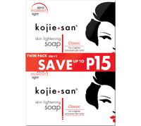 2 X 65g Kojie San Illuminante Pelle Sapone Acido Cogico Classico (Pacco Doppio)