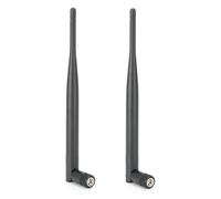 2 x 6DBI WIFI Antenna Dual Band, cavo antenna femmina SMA per rete wireless, estensione a portata wireless, antenna a due unità per computer desktop, router
