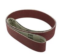 2" x 72" 80 Grano Lambito per giunzione ossido alluminio nastro abrasivo 2pz.