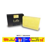 2 X 80g FLUFFY LUFFA Body Scrub Sapone RIMUOVI SPORCO macchie scure cellule m...