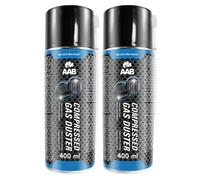 2 x AABCOOLING spray ad aria compressa 400 ml Air Duster pulizia purificatore...