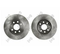 2 x ABAKUS 231-03-021 Disco freno per OPEL