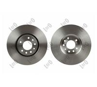 2 x ABAKUS 231-03-044 Disco freno per OPEL,SAAB
