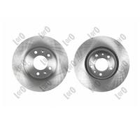 2 x ABAKUS 231-03-069 Disco freno per CITROËN,OPEL,PEUGEOT