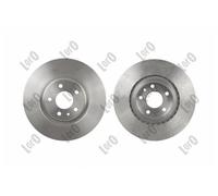 2 x ABAKUS 231-03-083 Disco freno per ALFA ROMEO,FIAT,LANCIA,OPEL