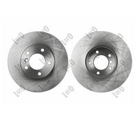 2 x ABAKUS 231-03-090 Disco freno per BMW