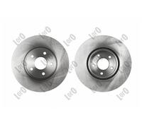 2 x ABAKUS 231-03-106 Disco freno per FORD