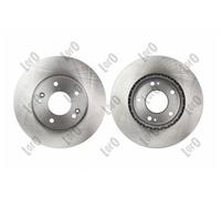2 x ABAKUS 231-03-125 Disco freno per HYUNDAI,KIA