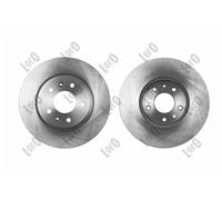 2 x ABAKUS 231-03-132 Disco freno per NISSAN,RENAULT