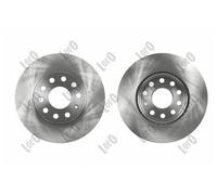 2 x ABAKUS 231-03-135 Disco freno per AUDI,SEAT,SKODA,VW