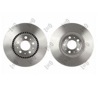 2 x ABAKUS 231-03-171 Disco freno per VOLVO