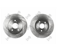 2 x ABAKUS 231-03-172 Disco freno per TOYOTA