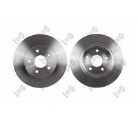 2 x ABAKUS 231-04-010 Disco freno per FORD,JAGUAR